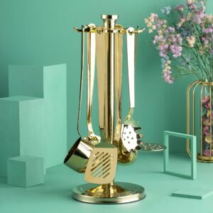 Omega Gold Kitchen set 13 inches - by A-One Cutlery