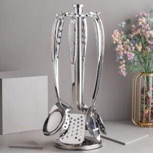 Hollow Heart Kitchen set by A-One Cutlery